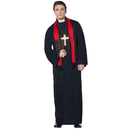 Adult Priest Costume BLACK