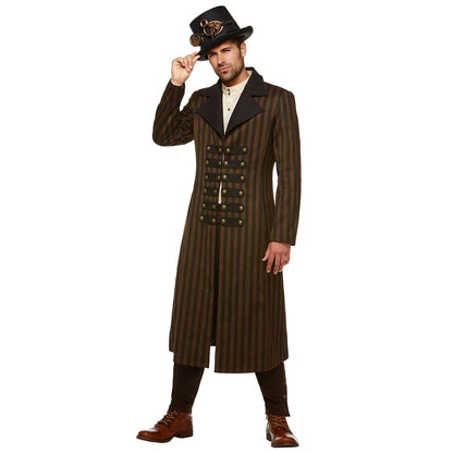 Steampunk Trench Coat BROWN