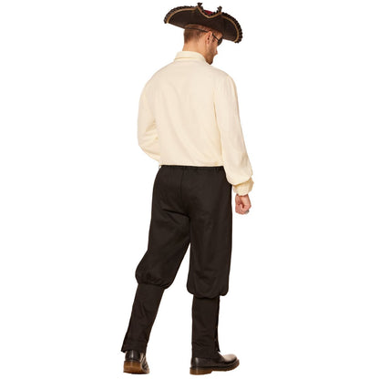 Adult Black Pirate Pants BLACK