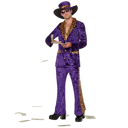 Adult Pimp Costume PURPLE