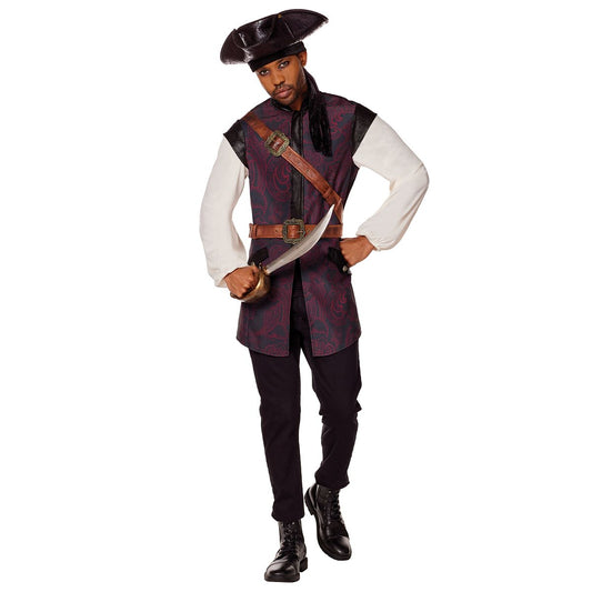 Adult Regal Rebels Pirate Vest MULTI-COLOR