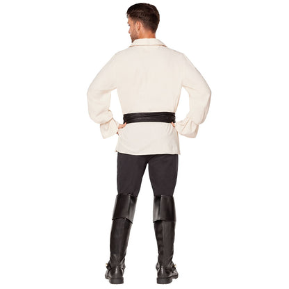 Pirate Shirt and Belt Costume Kit TAN