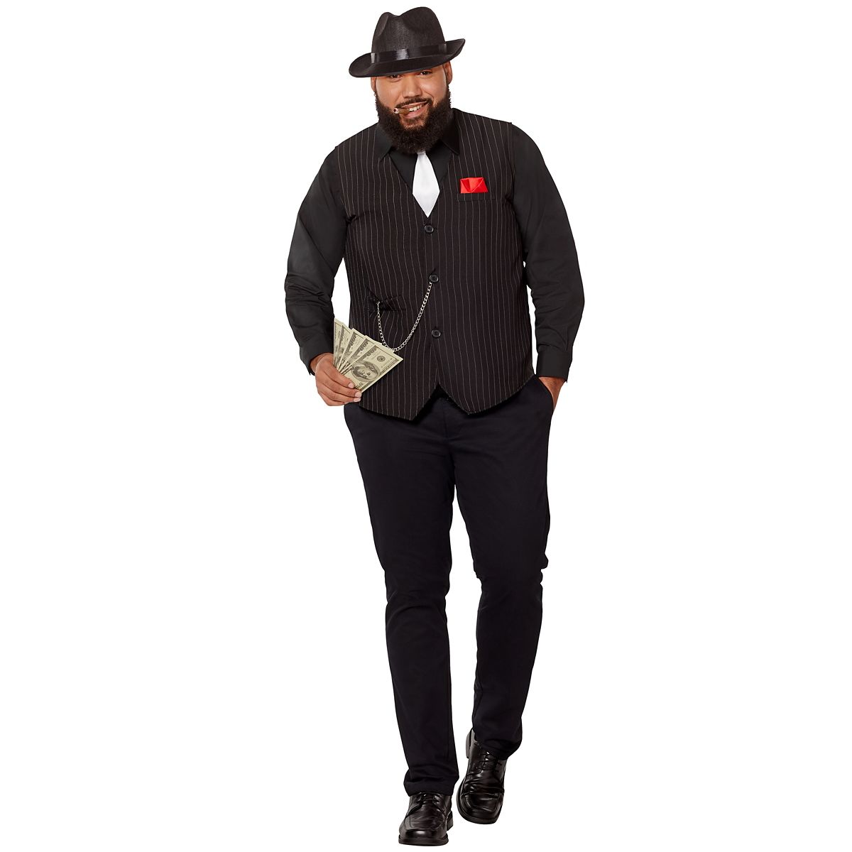 Gangster Vest BLACK