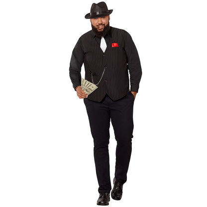 Gangster Vest BLACK