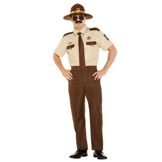 Adult Sheriff Costume TAN