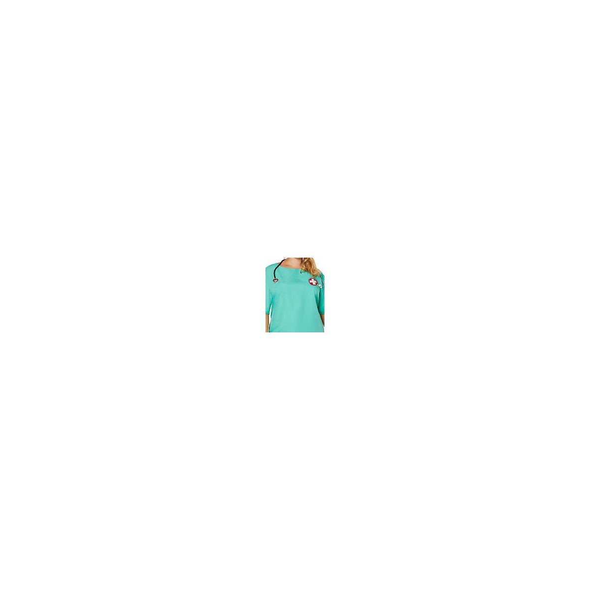 Adult ER Surgeon Costume GREEN