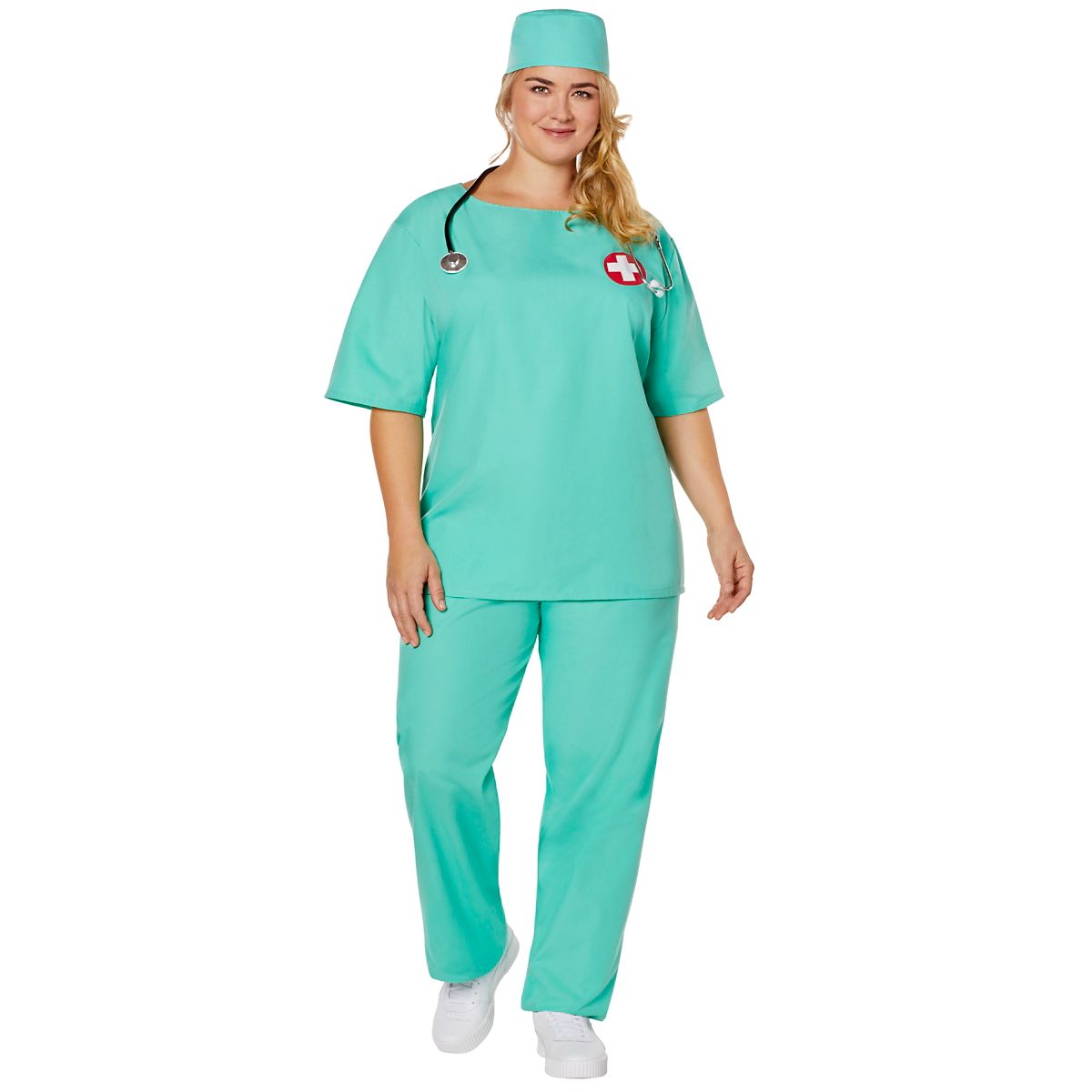 Adult ER Surgeon Costume GREEN