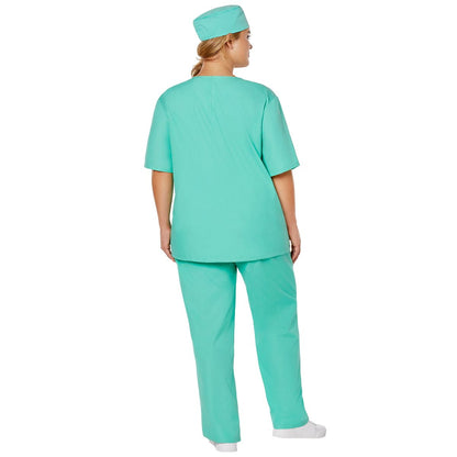 Adult ER Surgeon Costume GREEN