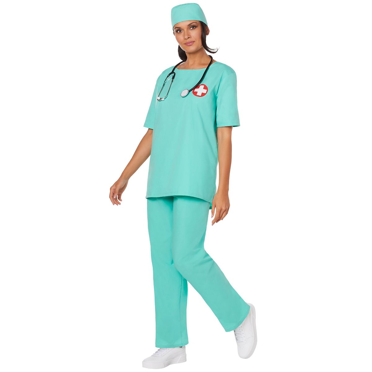 Adult ER Surgeon Costume GREEN