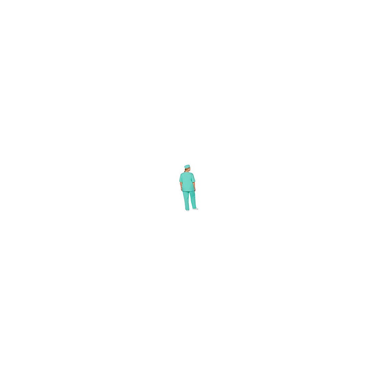 Adult ER Surgeon Costume GREEN