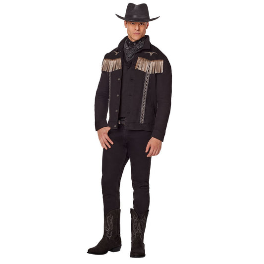 Adult Western Jacket BLACK