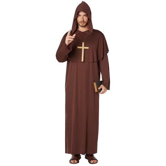 Adult Brown Monk Costume BROWN