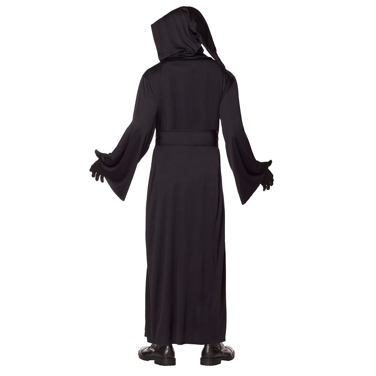Adult Reaper Skeleton Robe Costume BLACK