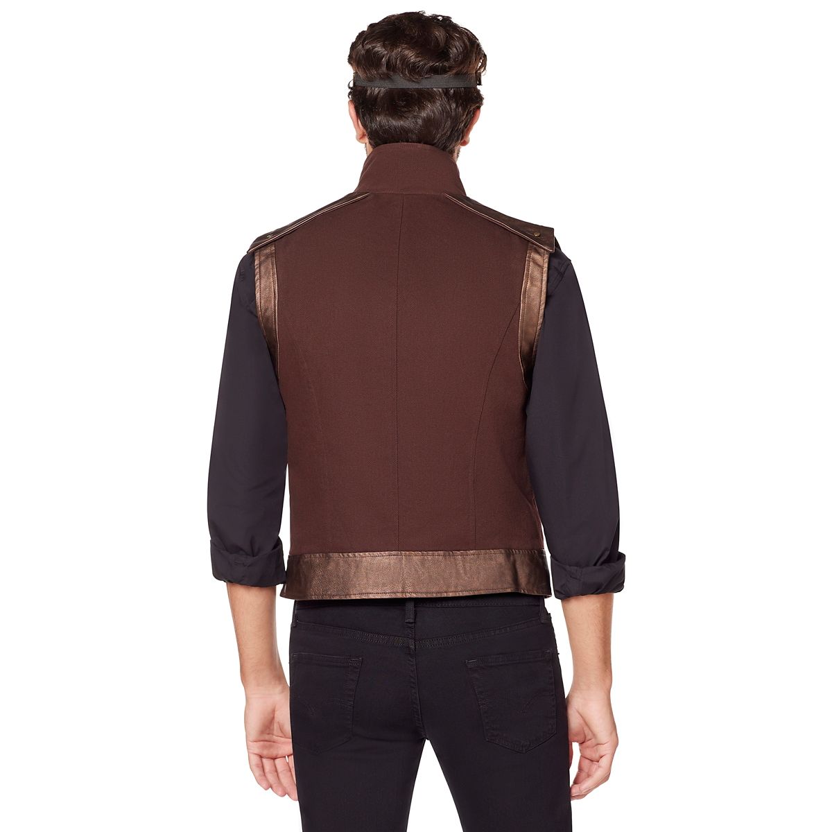 Brown Steampunk Vest BROWN