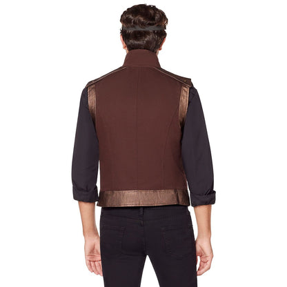 Brown Steampunk Vest BROWN