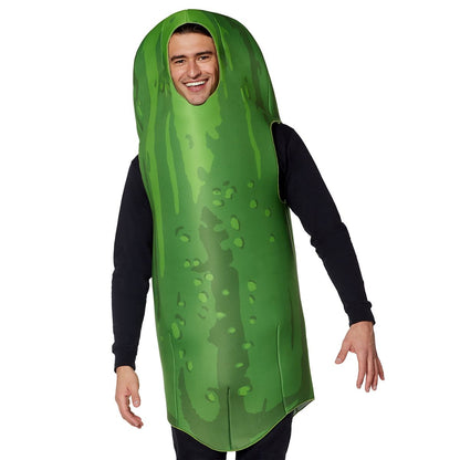 Adult Pickle Costume GREEN