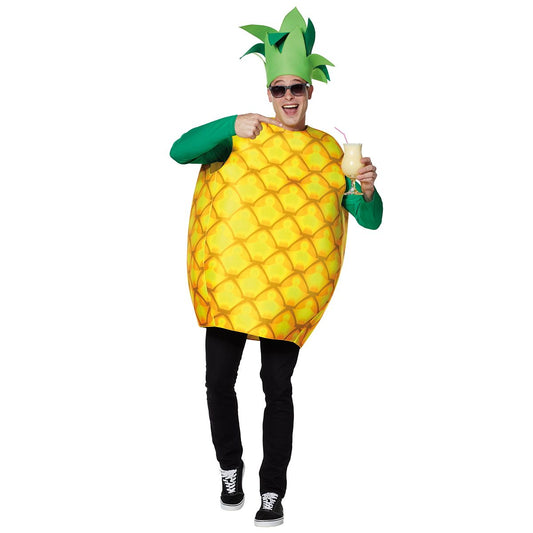 Adult Pineapple Costume YELLOW