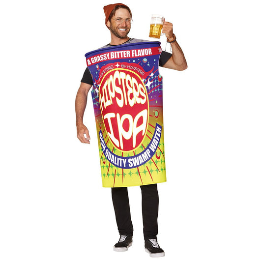 Adult IPA Can Costume MULTI-COLOR