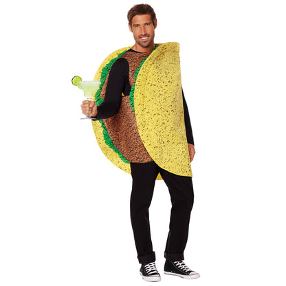 Adult Beef Taco Costume MULTI-COLOR