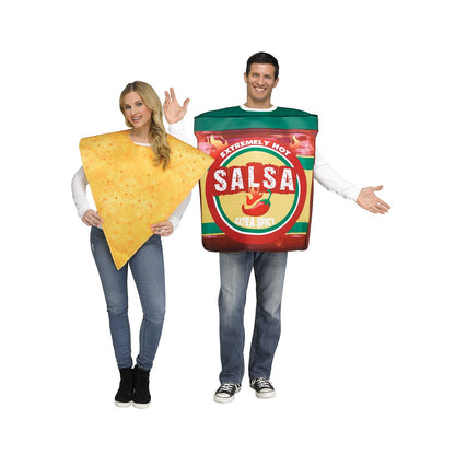 Adult Chips and Salsa Couples Costume MULTI-COLOR