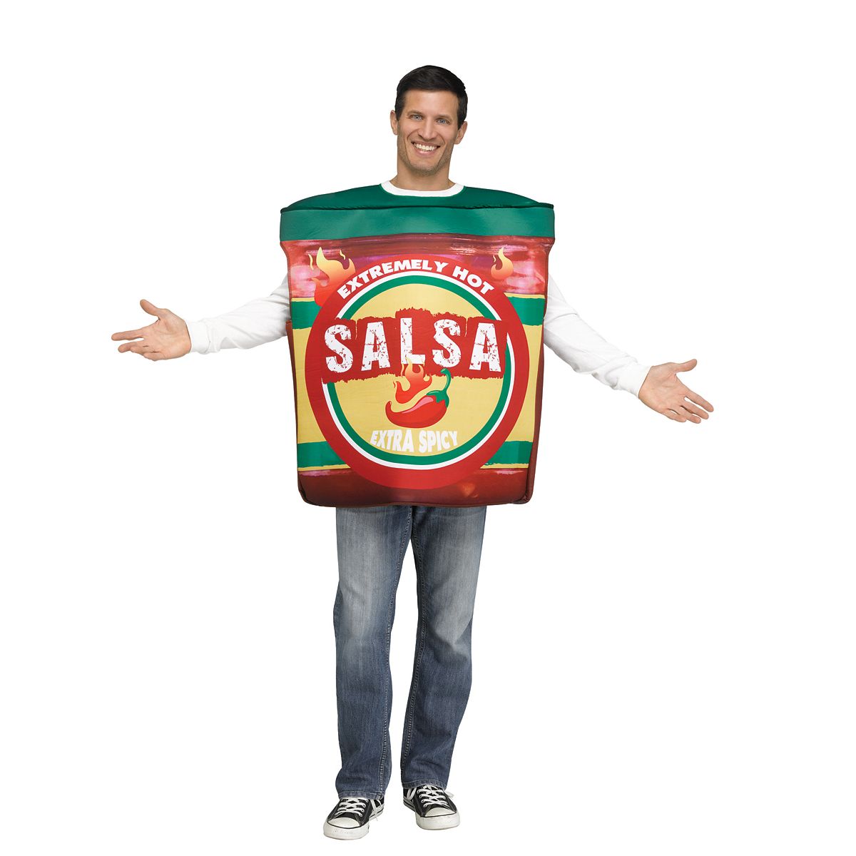 Adult Chips and Salsa Couples Costume MULTI-COLOR