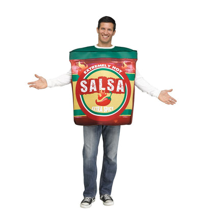 Adult Chips and Salsa Couples Costume MULTI-COLOR