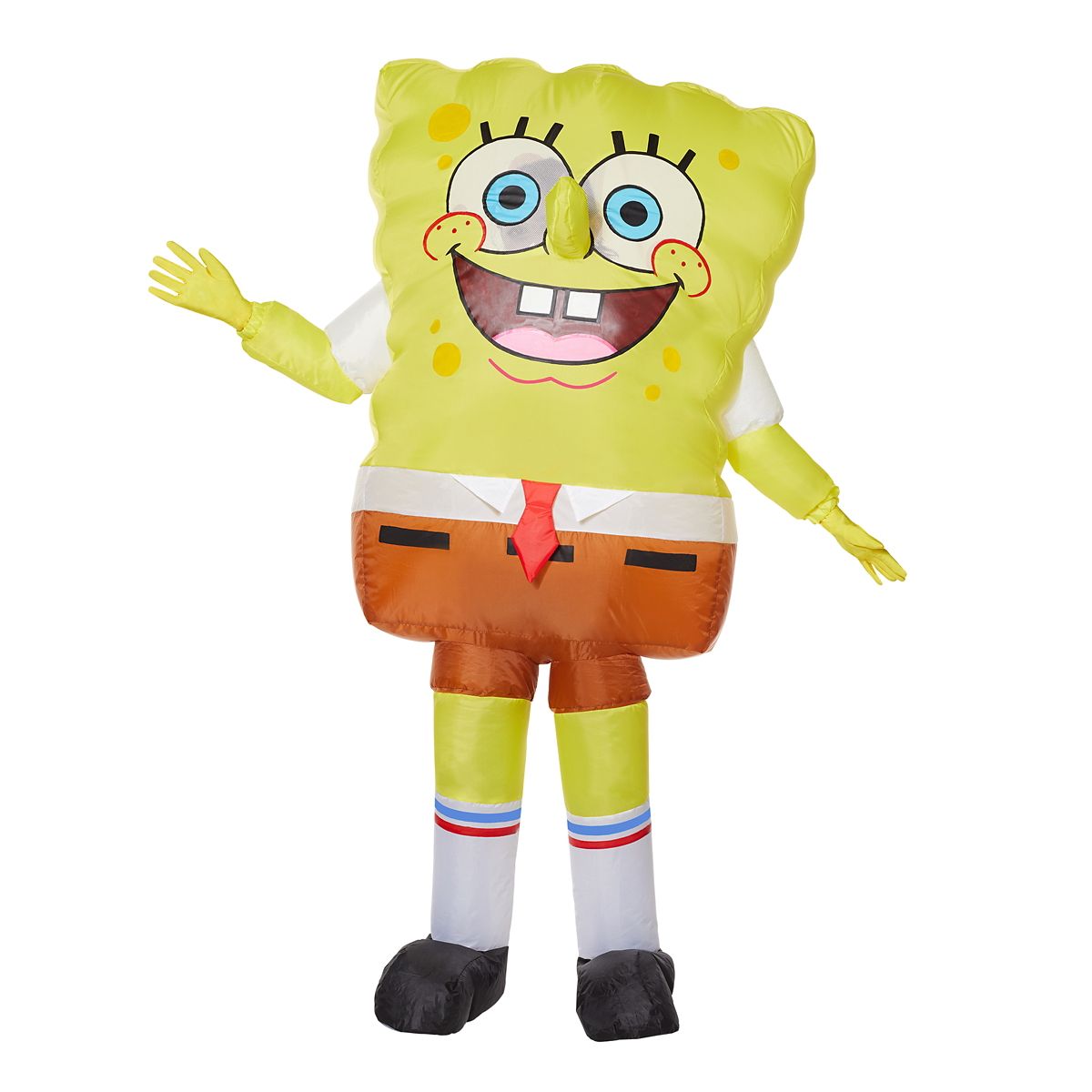 Adult SpongeBob SquarePants Inflatable Costume YELLOW
