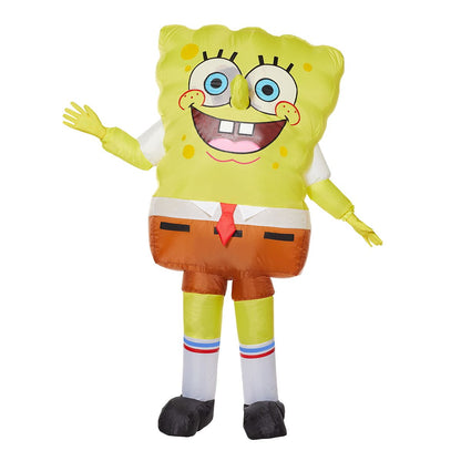 Adult SpongeBob SquarePants Inflatable Costume YELLOW