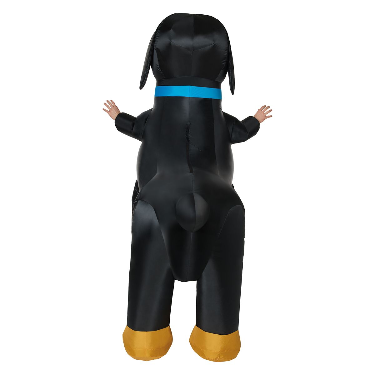 Adult Wiener Dog Inflatable Costume BROWN