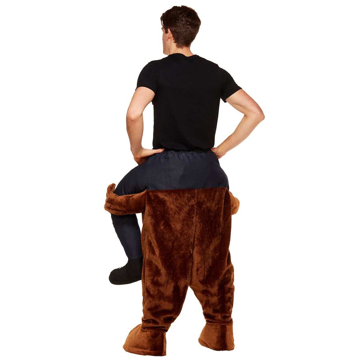 Adult Bear Ride-Along Costume BROWN