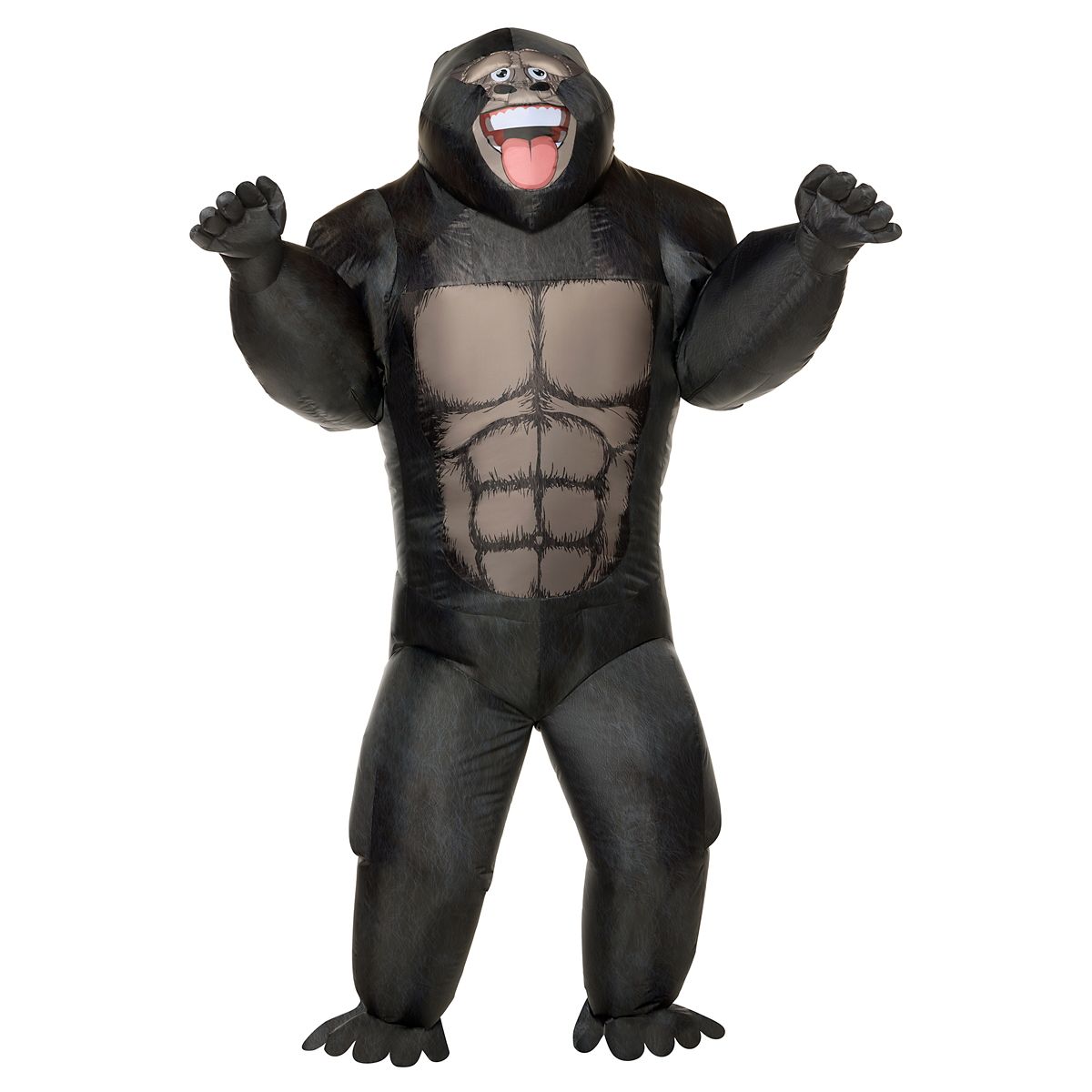 Adult Gorilla Inflatable Costume BLACK