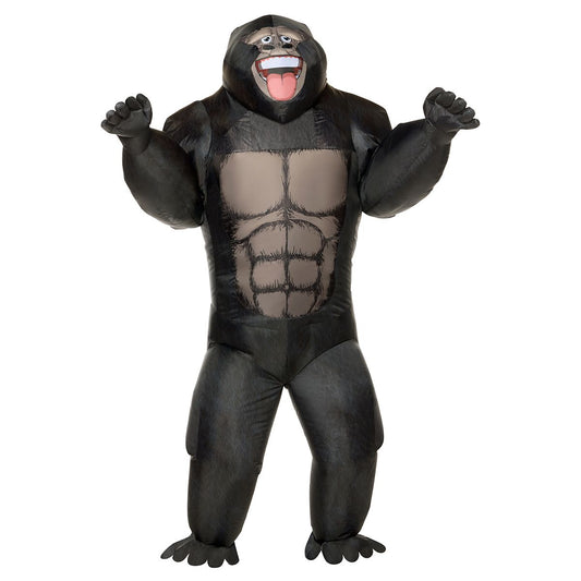 Adult Gorilla Inflatable Costume BLACK