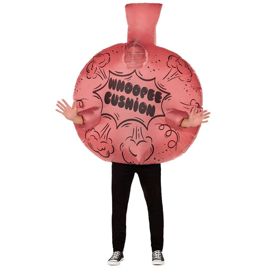 Adult Whoopee Cushion Inflatable Costume PINK