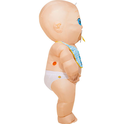 Adult Baby Inflatable Costume TAN