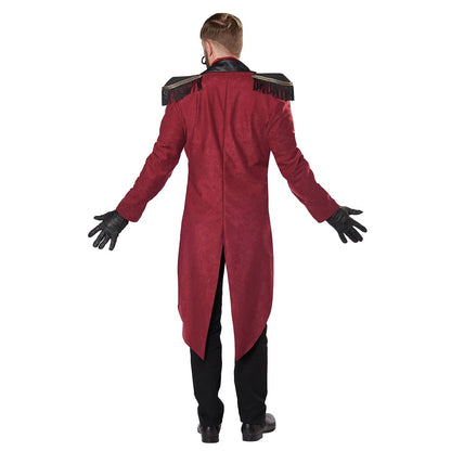 Adult Wicked Ringmaster Costume BLACK AND RED
