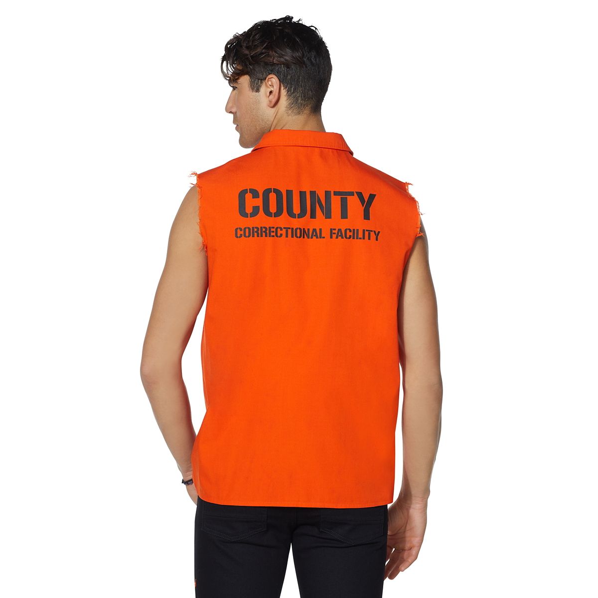 Adult Orange Inmate Shirt ORANGE