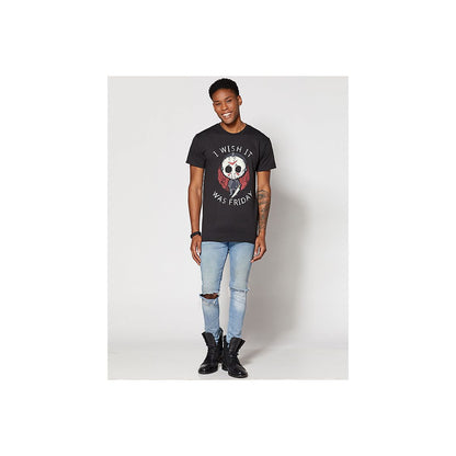 I Wish It Was Friday Jason Voorhees T Shirt - Friday the 13th BLACK