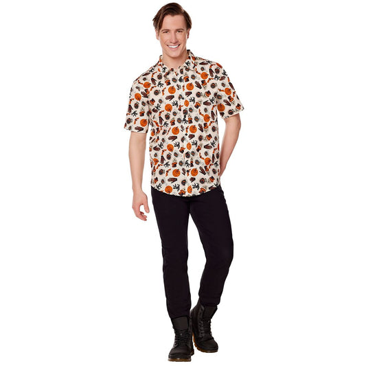 Adult Vintage Button Up Shirt MULTI-COLOR
