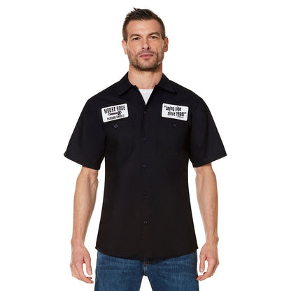 Moore Hose Mechanic Workshirt NAVY