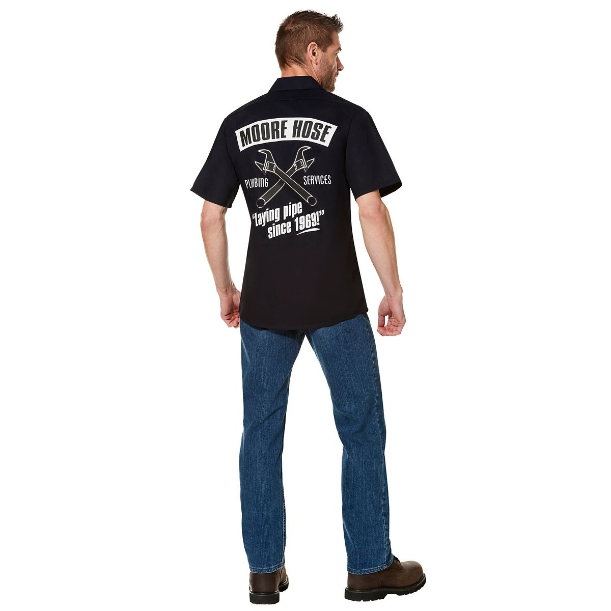 Moore Hose Mechanic Workshirt NAVY
