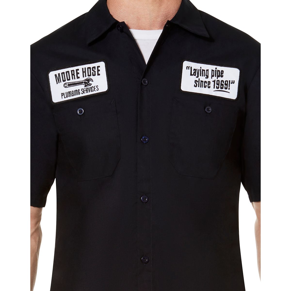 Moore Hose Mechanic Workshirt NAVY