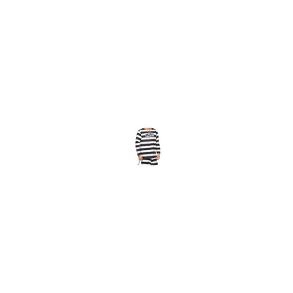 Adult Jailbird Costume BLACK AND WHITE
