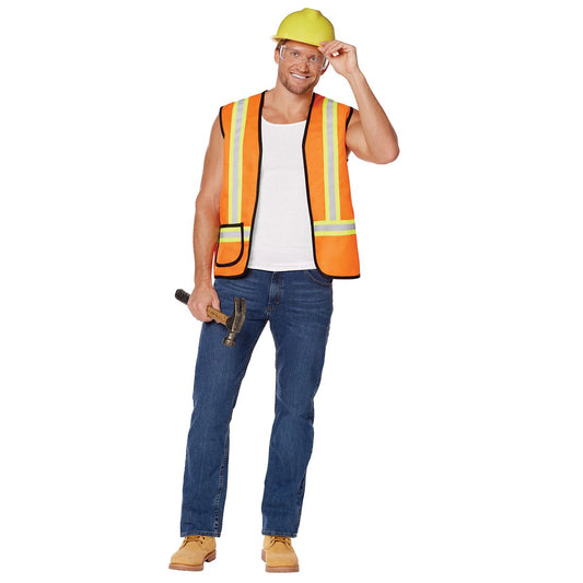 Construction Worker Costume Kit MULTI-COLOR