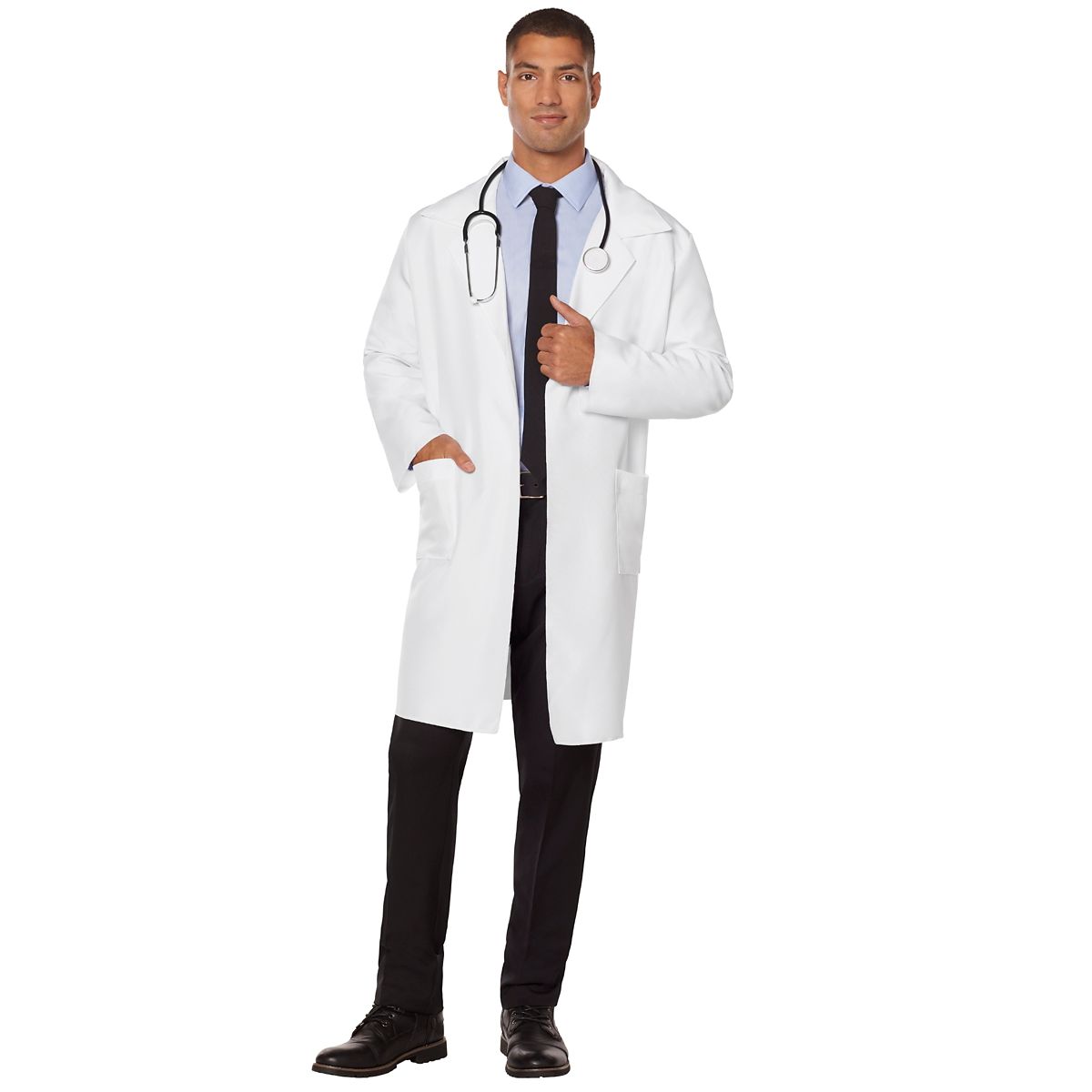 Adult Lab Coat Doctor Costume WHITE