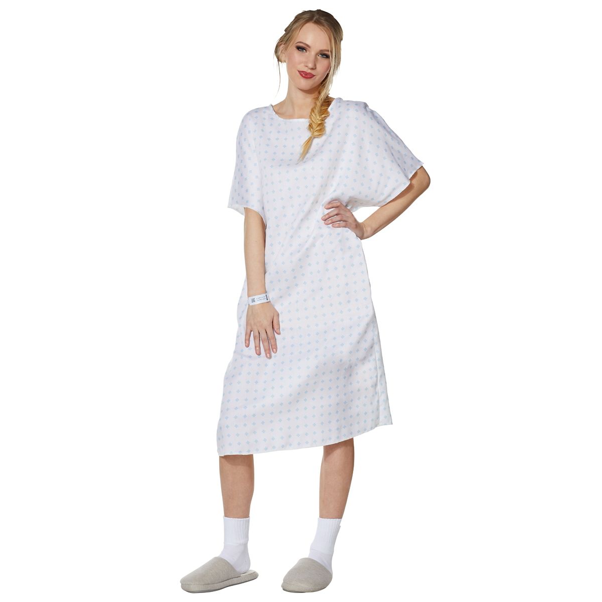 Hospital Gown Costume Kit WHITE
