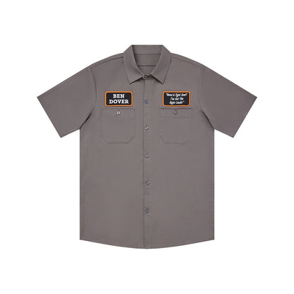 Big Caulk Handyman Services Shirt GRAY