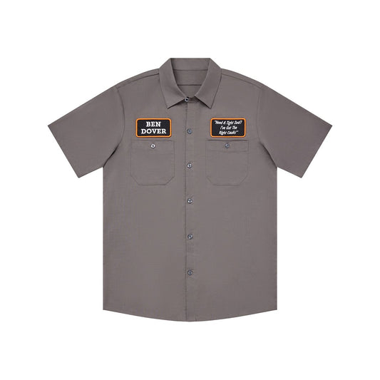 Big Caulk Handyman Services Shirt GRAY