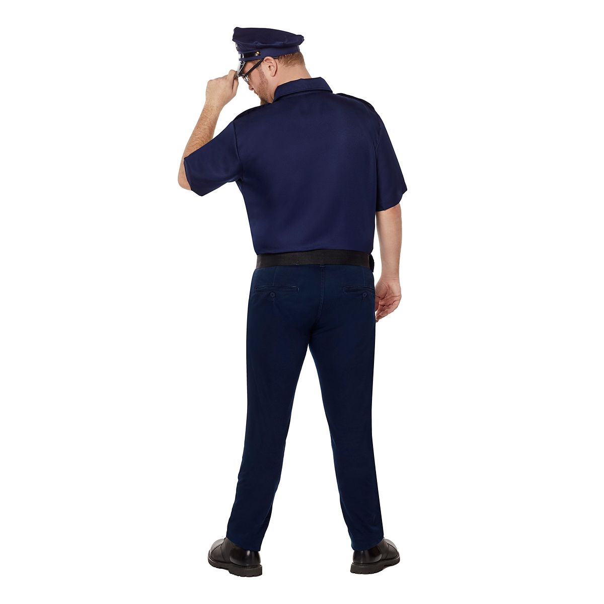 Adult Cop Plus Size Costume Kit BLUE