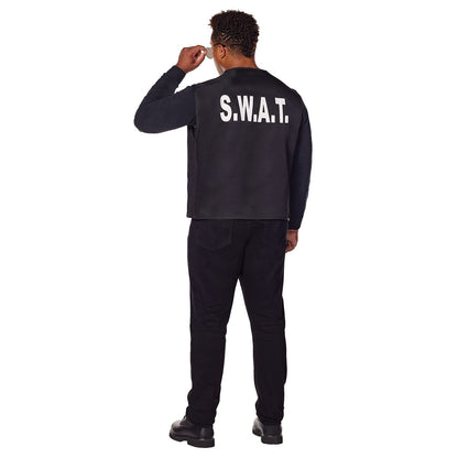 Adult SWAT Plus Size Vest BLACK