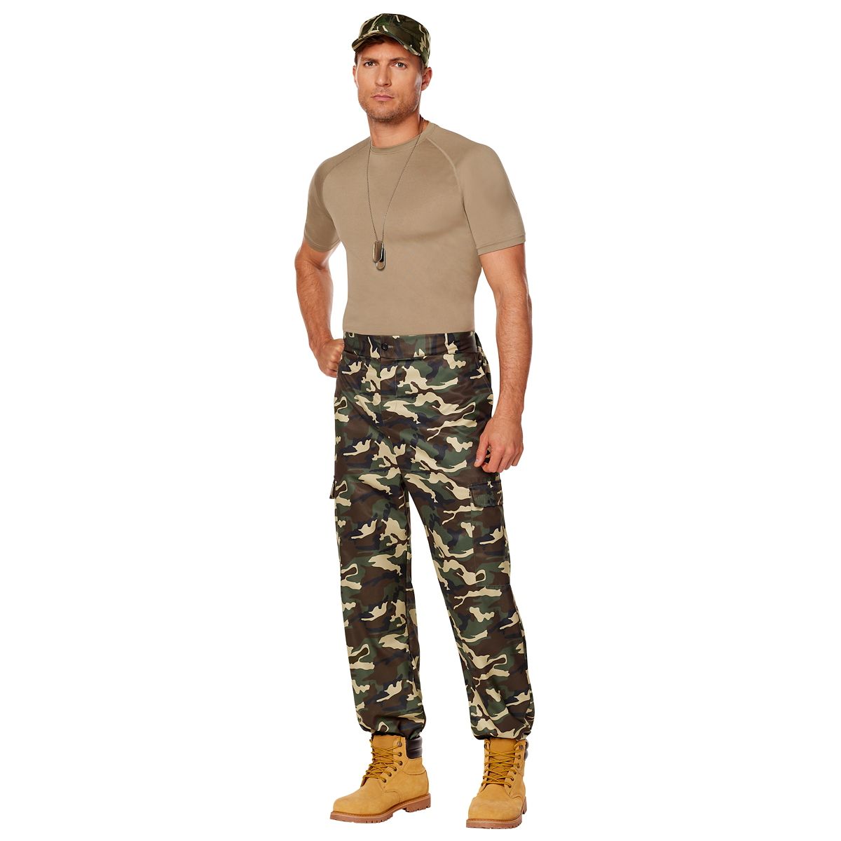 Adult Cadet Costume Kit CAMOUFLAGE